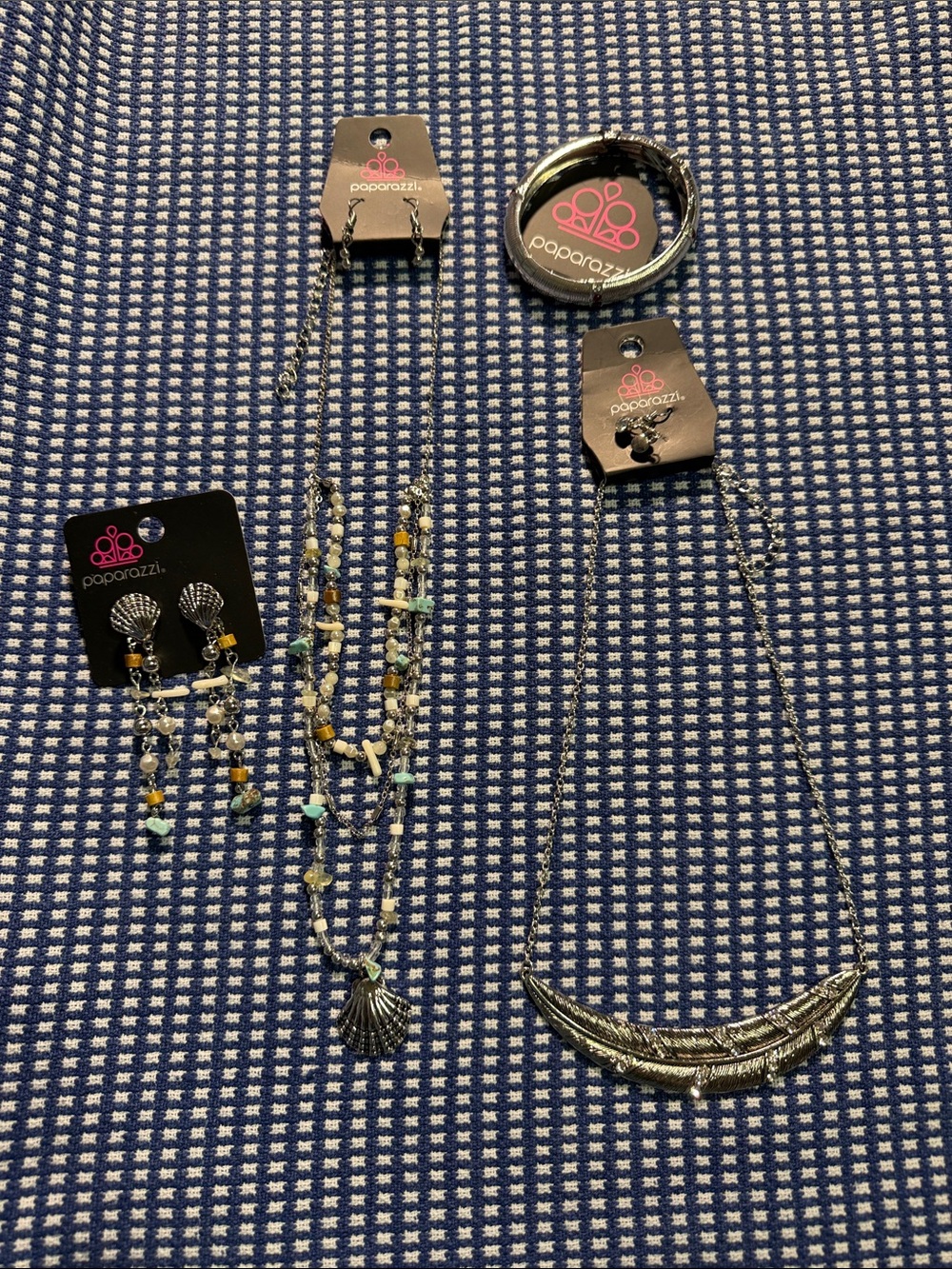 Paparazzi 4 piece silver bundle